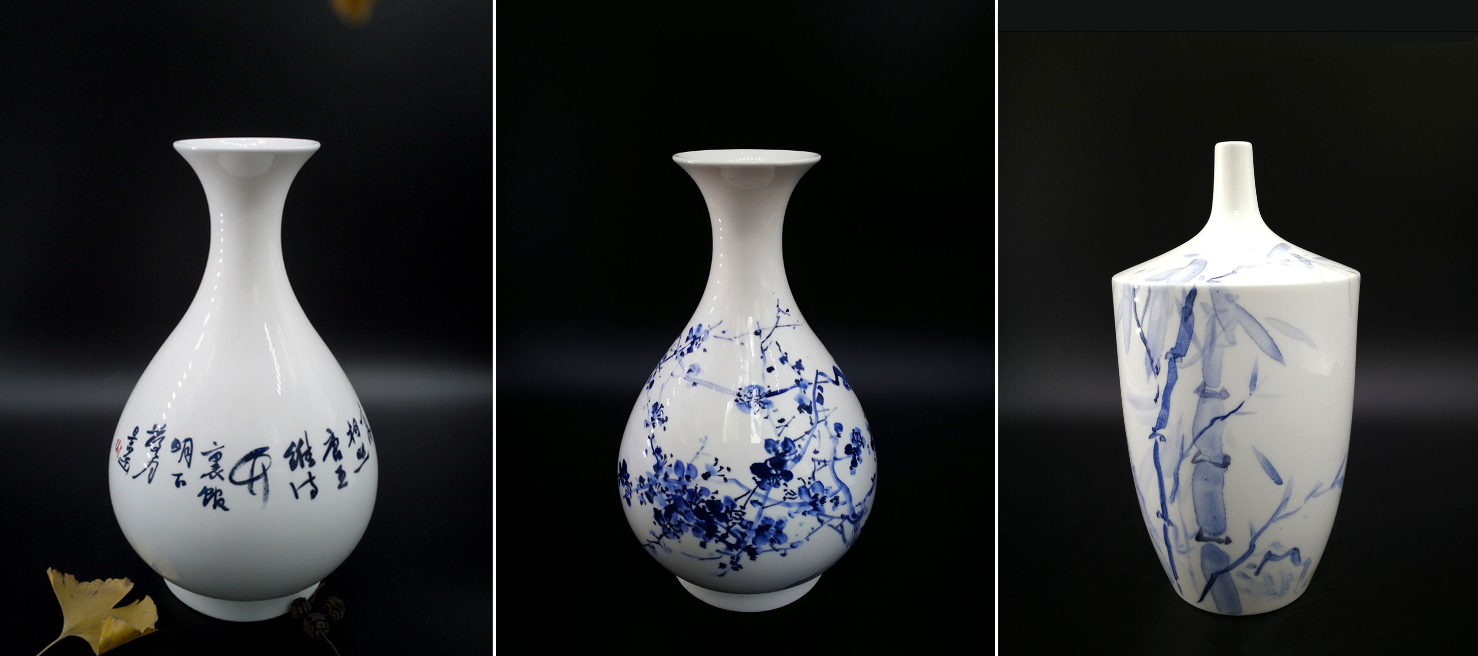 張景岳 玉壺春 350mm 黎世蓮 玉壺春瓶 350mm 劉舒 玉福瓶 260mm.jpg